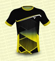 Black And Yellow Jersey Design Pin On Stuff To Buy