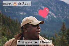 Happy birthday to Master Harcourt Brown and all celebrating today