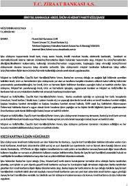 Ziraat bankasi teminat mektubu örneği. T C Ziraat Bankasi A S Pdf Free Download