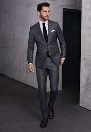 Awesome 41 Perfect Winter Date Night For Men Https 101outfit Com Index Php 2018 12 28 41 Perfect Winter Wedding Suits Men Charcoal Gray Suit Groom Suit Grey