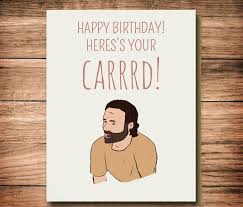 Rick Grimes Birthday Card The Walking Dead Carl Carrrl Birthday Card For Walking Dead Fans The Walking Dead Walking Dead Gifts Walking Dead Fan