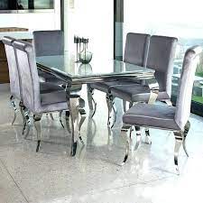 7 Piece Glass Dining Room Sets Glass Dining Room Sets Luxury Dining Room Dining Table Setting