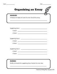 What is a personal essay. Basic Paragraph Outline For An Essay Graphic Organizer