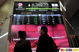 Pada pukul 14.37 wib, ihsg anjlok 1,26 persen atau 78,37 poin menjadi 6.125,06. Foto Wapres Jk Buka Pasar Saham 2018 Merdeka Com