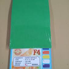 Bagi kalangan akademisi tentu sering menggunakan kertas folio ini untuk membuat halaman di word, mencetak dokumen makalah, laporan atau tugas lainnya. Jual Kertas Sampul Buffalo Cover Hijau F4 Jilid Kota Tangerang J T Stationery Tokopedia