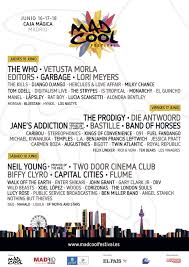 Mad Cool Festival Mas Alla De La Musica Festival Madrid Festival Cool Stuff