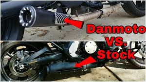 Arrow kawasaki vulcan s 650 '14/15 homologated stainless steel dark 2:1rebel full system with carbon end cap | 74501rb. Exhaust Comparison Danmoto Vs Stock Kawasaki Vulcan S Youtube