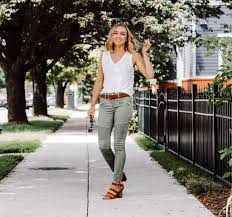 With her stunning fashion updos, style the actress has been the only inspiration for all the millennials. Jennifer Aniston Olive Pants Steal Her Style Brooke S Budget Beauty