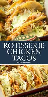 Tacos Au Poulet Faciles A Rotir Un Festin Familial Karen Recettesdepoulet Recettedepouletensauce En 2020 Poulet Roti Facile Recette Plat Mijote Cuisine Mexicaine