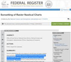 noaa will sunset traditional nautical charts sad but