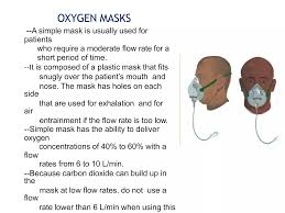 Image result for Moderate Flow Oxygen