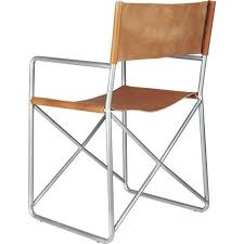 Leather Director S Chair Cb2 Modern Accent Chair Modern Table Chair