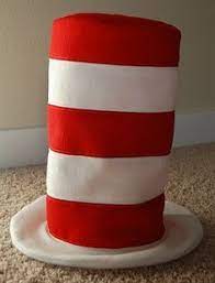 Cat In The Hat Could Alter To Be A Top Hat Black Red Stripe Diy Costumes Kids Cat Hat Dr Seuss Diy Costumes