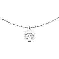 Both the necklace and chain have a tarnish resistant finish for long lasting quality. Sterling Silver Cancer Necklace 21 June 22 July