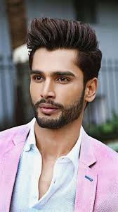 Curve your fringe hair before combing it upwards. Short Hair And Beard Styles Indian