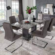There are different designs of chairs and seats available. Marco Dining Table And 6 Chairs Dining Sets Cookes Furniture
