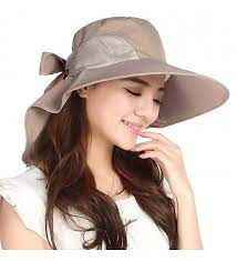 Sun Hats For Women Summer Bill Flap Cap Wide Brim Uv Protection Beach Hat Y Tan C717yi2nhew Sun Hats For Women Hats For Women Sun Hats