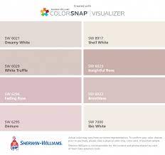 View interior and exterior paint colors and color palettes. Home Decorating Online Tools Dreamy Whites White Truffle Sherwin Williams Sunrise Park