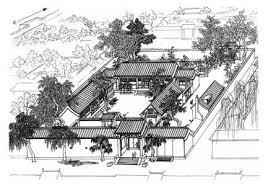 traditional chinese courtyard residence kiến truc kiến truc cổ