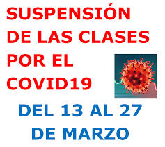 Sin clases por el coronavirus: Suspension De Las Clases Por El Covid19 Cifp Las Indias