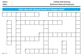 Soal sejarah indonesia kelas xi soal pat sejarah peminatan dan jawabannya panduandapodik id. Tts Tentang Pahlawan Indonesia Dan Kunci Jawaban Bimbel Brilian