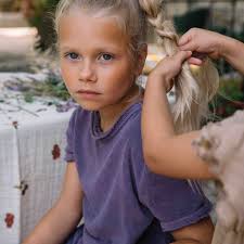 Gigi Scrunchie Capri Green Stripes for kid