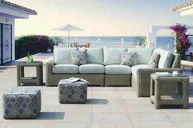 Erwin Sons Napa Outdoor Wicker Sectional Sofa Patio Furniture Furniture Outdoor Rooms Outdoor Furniture