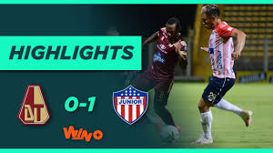 Escuche aquí en vivo junior vs tolima; Tolima Vs Junior Goles Y Highlights Liga Betplay Dimayor 2020 Cuartos De Final Vuelta Youtube