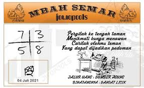 Hanya saja anda harus bijak dalam mengkombinasikan dan gabungkan dengan prediksi anda sendiri agar mendapatkan angka yang tepat agar menghasilkan 4d, 3d, 2d, dan. Jowopools Mbah Semar Syair Mantull