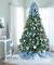 Blue Turquoise Christmas Tree Decorations
