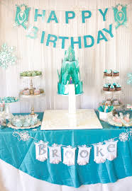 Today we are sharing some great ideas to help you make everything about this theme! 30 Frozen Party Ideas Your Little One Will Love Pretty My Party