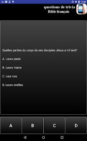 New online bible quizzes are being added periodically so be sure to return . Bible Francais Trivia 2 1 Free Download