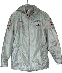 Puma Men Jacket Size S Mercedes Amg Petronas F1 Team Rain Waterproof Windcheater Mens Jackets Jackets Amg Petronas