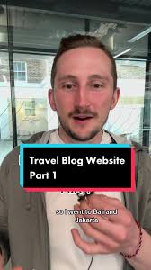 Travel Blog Website Part 1 🏝️ #bali #blog #softwareengineer #travel
