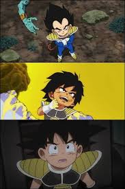 Baby Vegeta Broly And Goku Dragon Ball Movie Anime Dragon Ball Super Anime Dragon Ball Dragon Ball Art