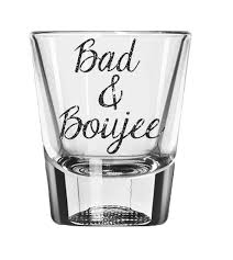 Ad And Boujee Shot Glass Migos Sparkly Glitter Monogram Shot Glass Gift For Her Custom 2oz Shot Glass Glitter Monogrammed Shot Glass Gifts For Her
