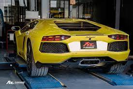 Installation Of Lamborghini Aventador With Fi Exhaust Lp750 Sv Version Lamborghini Aventador Lamborghini Exhausted