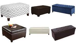 Moroccan pouf ottoman (unstuffed) high leather quality white & black stitching. 10 Best Large Storage Ottomans You Ll Love 2020 Heavy Com