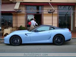 Lapo Elkann S Baby Blue Ferrari 599 Gtb Fiorano Photo Gallery
