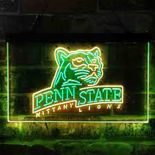 Post not included this mailbox is rust resistant, medium capacity for standard household deliveries, galvanized steel with powder coat finish and fully assembled for quick installation! University Sport Team Penn State Nittany Lions Football Neon Like Led Sign On Sale