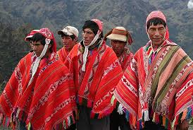 Porters On The Inca Trail Inca Inca Empire Poncho