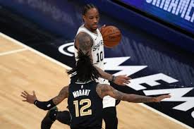 But the ground was slick from rain, and he slipped and fell backward. Spurs Show The Hard Work Still Ahead In Play In Loss To Grizzlies Pounding The Rock