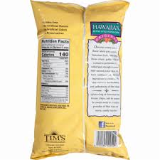 Our krinkle cut™ chips are extra crunchy thanks to their thick cut ridges. Hawaiian Original Crispy Crunchy Gluten Free Kettle Style Potato Chips 7 5 Oz Ralphs