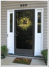 Home depot insisted that no storm doors close completely. Pin By Shelly Williams On Home Black Front Doors Front Door Makeover Front Door