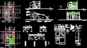 5 marla house floor plan,5 marla house map 5 marla house plan with basement 5 marla house plan in autocad 10 marla house design pictures front view 5 marla house finishes cad drawings and blocks: House Design In Autocad Download Cad Free 749 75 Kb Bibliocad