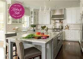 Cabinets take up the most visual space, so let them guide you to the best colours for your kitchen. Island Color London Fog By Benjamin Moore Countertops Super White Quartzite Stone Masters K White Kitchen Remodeling Neutral Kitchen Designs Kitchen Style