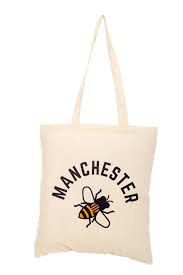 Your shopping bag is empty. Manchester Bee Tote Bag Manchester Souvenirs