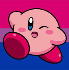 I made a kirby icon. Kirby Kir Bi Bisexual