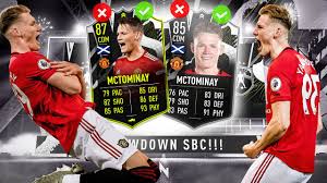 It's the first trip to england and the premier league as fierce rivals liverpool and manchester united meet on sunday. Scott Mctominay Fifa21 Showdown Avis Info Sbc Fut 21 Manchester United 85 86 87 Youtube