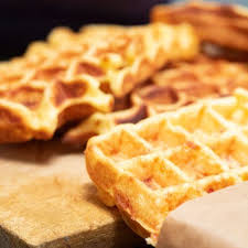 Gaufres Salees Lardons Fromage Recette Recette De Gauffre Gaufres Salees Gaufres